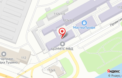 Центральное окружное управление материально-технического снабжения МВД России на карте
