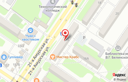 Оптика Глэр в Омске на карте