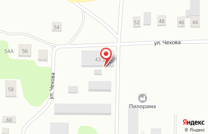 Ломовик на улице Чехова на карте