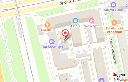 АбсолютБытХим, ООО на площади 1905 года на карте