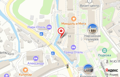 Музей восковых фигур в Кисловодске на карте