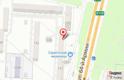 Магазин разливного пива ПивТорг на улице 64-й Армии на карте