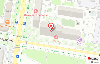 Магазин в Барнауле на карте
