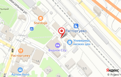 Киоск Центр прессы на метро Митино на карте