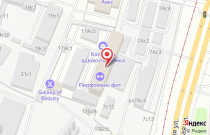 Московская муниципальная коллегия адвокатов в Бабушкинском районе на карте