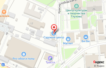 Садовый центр в Москве на карте