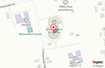 Центр культурного развития с. Пушкарное на карте