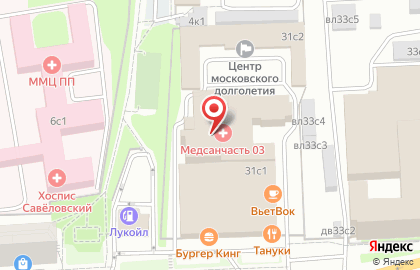 ИНРЕСБАНК на метро Марьина Роща на карте