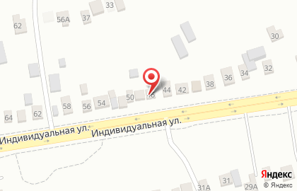 Торговая компания Уралкамень на Индивидуальной улице на карте
