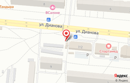 Магазин фруктов и овощей в Кировском районе на карте