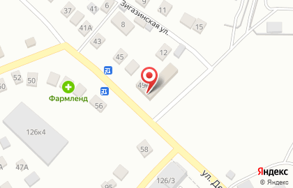 Магазин автотоваров АвтоМикс в Ленинском районе на карте