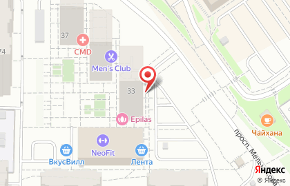 Магазин тканей Мерный лоскут в Москве на карте