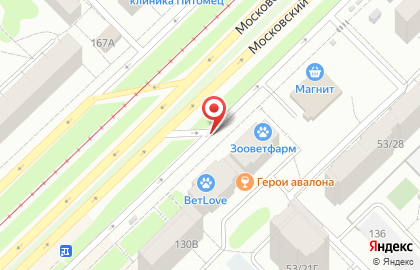 Стриж на Московском проспекте на карте