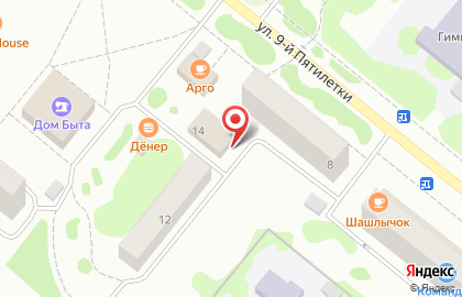 Магазин разливного пива Три пескаря в Сосновоборске на карте