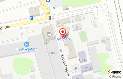Розовая мечеть на карте