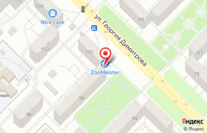 Магазин трикотажа и текстиля Ивановский текстиль на улице Георгия Димитрова на карте