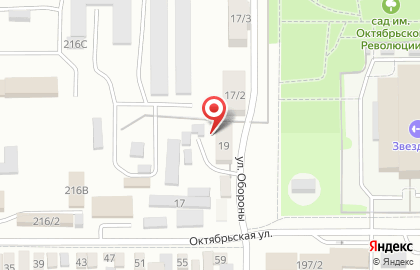 Аптека Okapteka на улице Обороны на карте