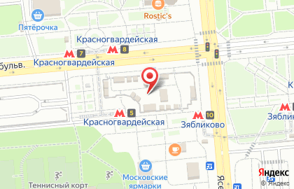 Банкомат, Московский банк Сбербанка России, ОАО, Южный административный округ на Ореховом бульваре на карте