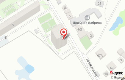 Автомат по продаже питьевой воды в Межевом переулке на карте