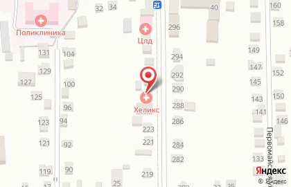 Хеликс на карте