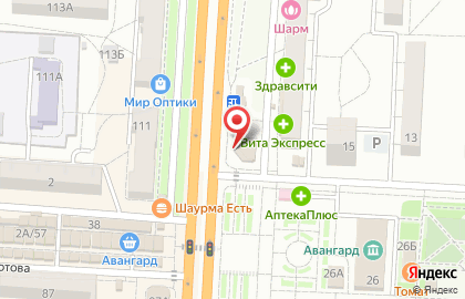 Микрофинансовая компания Быстроденьги на улице 64-й Армии на карте