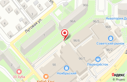 Мастерская по изготовлению ключей на ул. Космонавтов, 96а на карте