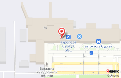 Книжный магазин в Сургуте на карте