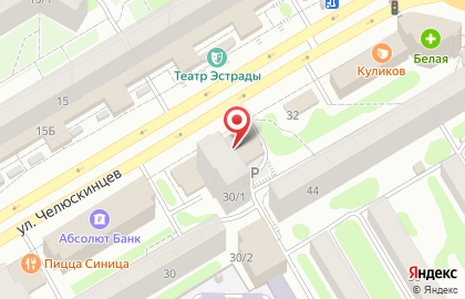 Банкомат СберБанк в Новосибирске на карте