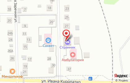 Хостел Loft в Южно-Сахалинске на карте