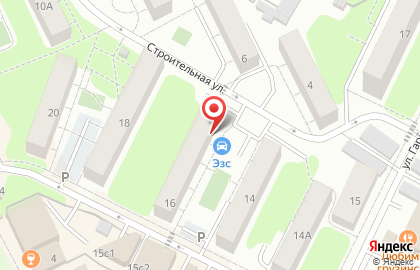 Центральная городская библиотека на улице Серова на карте