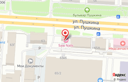 Студия маникюра Nail Fetish на карте