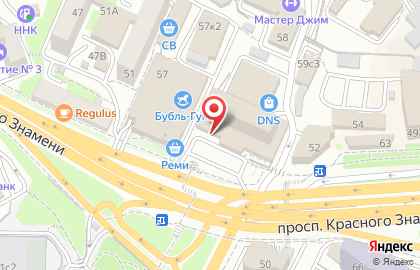 Аптека Монастырёв.рф на проспекте Красного Знамени на карте