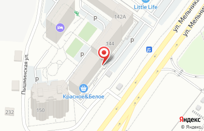 Стоматология Неодент на улице Мельникайте на карте