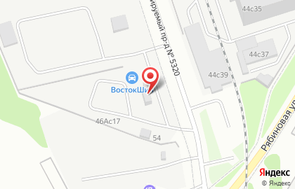 Грузовой шинный центр на карте