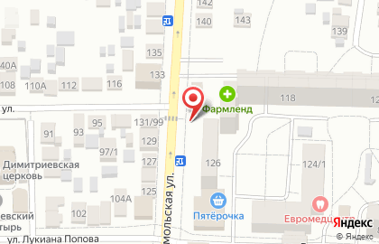 Радио Эхо Москвы в Оренбурге, FM 101.3 на карте