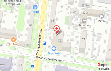 Оптика в Благовещенске на карте