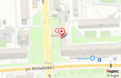 Микрофинансовая компания Деньга на улице Копылова на карте