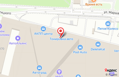 Торгово-сервисная компания Onyxcenter на Варшавском шоссе на карте