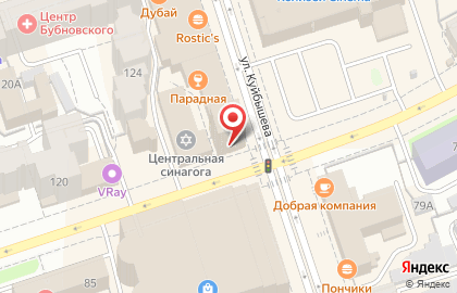 Сеть ювелирных магазинов Золото 585 на Малой Екатерининской улице на карте