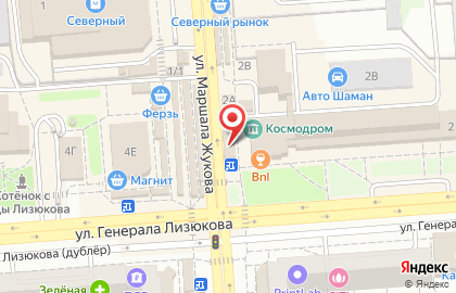 Интим-бутик Амур на Маршала Жукова на карте