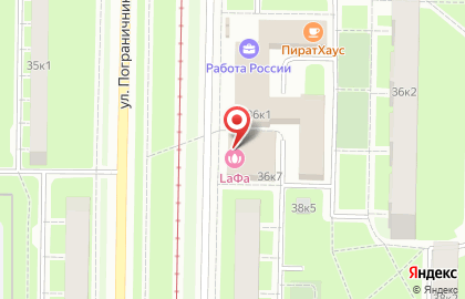 Банкомат СберБанк на улице Пограничника Гарькавого, 36 к 7 на карте
