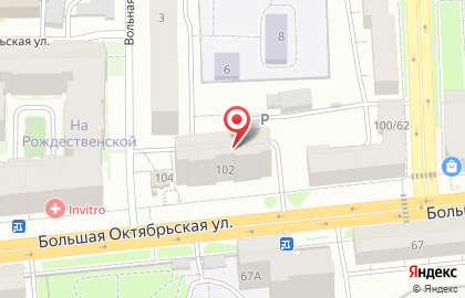 Управление Федеральной службы государственной регистрации, кадастра и картографии по Ярославской области в Кировском районе на карте