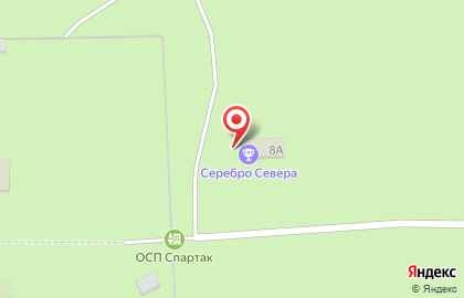 Деревня ездовых собак Серебро Севера в Самаре на карте