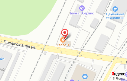 Теплый дом в Уфе на карте
