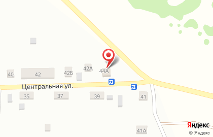 Продуктовый магазин Цезарь на Центральной улице на карте