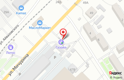 Клевер в Томске на карте