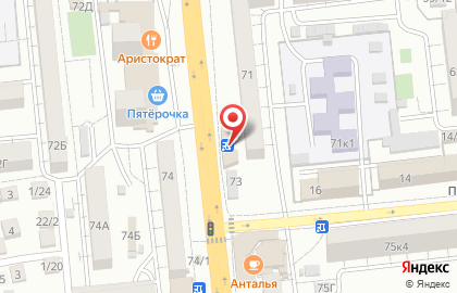 Салон цветов Ева на Боевой улице на карте