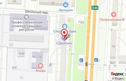 Универсальный магазин Оникс на карте