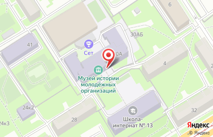 Образовательный центр Молодежный творческий форум Китеж плюс на Торжковской улице на карте