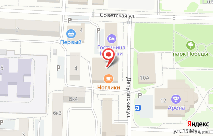 Гостиница Ноглики на карте